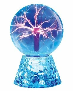 Best Pirce 🎉 Sound Activated Blue Plasma Ball – 8 Inch 👍