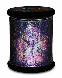 Outlet 💯 Trippy Mushroom Stash Jar - 12 oz. 🤩