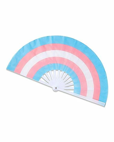 Cheapest 🔥 Transgender Flag Fan 🥰 1 Cheapest 🔥 Transgender Flag Fan 🥰