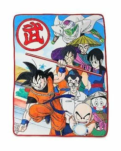 Best Pirce 👍 Dragon Ball Z Characters Fleece Blanket 🛒