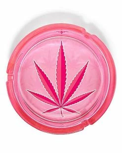 Deals 🥰 Pink Weed Leaf Ashtray 💯