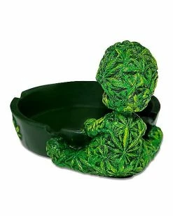 Brand new ✔️ Leaf Skeleton Molded Ashtray 😉 -Gonesh shop 03711611 c