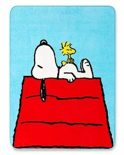 Best Pirce 🔔 Snoopy Fleece Blanket – The Peanuts 🥰