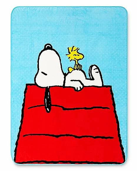 Best Pirce 🔔 Snoopy Fleece Blanket – The Peanuts 🥰 1 Best Pirce 🔔 Snoopy Fleece Blanket – The Peanuts 🥰