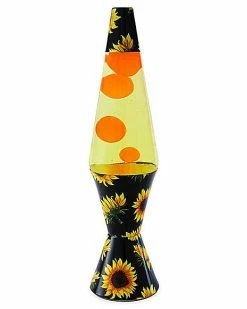 Cheapest 🧨 Yellow Sunflower Lava Lamp - 17 Inch 😀