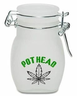 Best deal 🎁 Pothead Leaf Stash Jar – 3.5 oz. ✨
