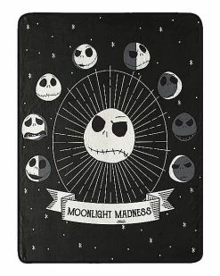 Best Pirce 🛒 Phases of Jack Fleece Blanket – The Nightmare Before 🔔 Christmas ❤️