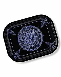 Buy ✨ Black Wiccan Star Tray 💯