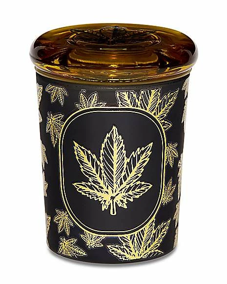 Buy ๐ Black and Gold Leaf Stash Jar - 3 oz. ๐ฅ 1 Buy ๐ Black and Gold Leaf Stash Jar - 3 oz. ๐ฅ