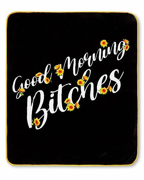 Top 10 π― Good Morning Bitches Fleece Blanket π 1 Top 10 π― Good Morning Bitches Fleece Blanket π