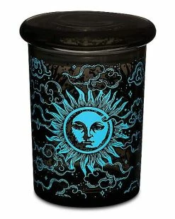Promo ✔️ Sun and Clouds Stash Jar - 12 oz. ⭐