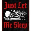 Best Pirce ✨ Just Let Me Sleep Fleece Blanket 🌟
