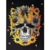 Best reviews of ❤️ Sunflower Skull Tapestry ✔️