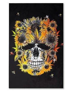 Best reviews of ❤️ Sunflower Skull Tapestry ✔️
