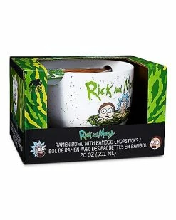 Hot Sale ๐ Rick and Morty Bowl with Chopsticks - 20 oz. ๐ 14 Hot Sale ๐ Rick and Morty Bowl with Chopsticks - 20 oz. ๐ -Gonesh shop 03736444 g