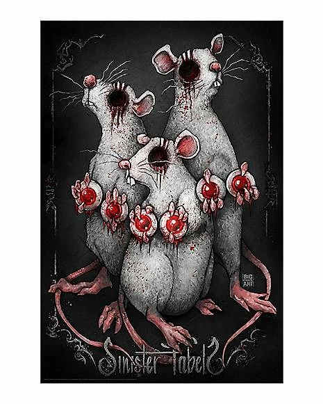 Budget β€οΈ Three Blind Mice Poster - Sinister Fables π 1 Budget β€οΈ Three Blind Mice Poster - Sinister Fables π