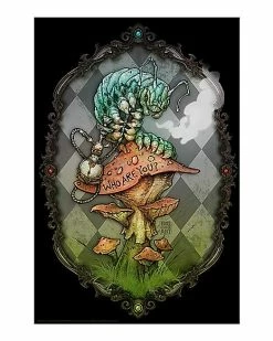 Coupon 🎁 Who Are You Mushroom Poster 👏