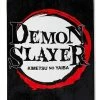 Outlet ❤️ Black Demon Slayer Fleece Blanket ✨