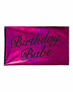 Flash Sale 🧨 Birthday Babe Flag 🤩