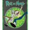 Best Sale 🌟 Space Zoom Rick and Morty Fleece Blanket 🔔