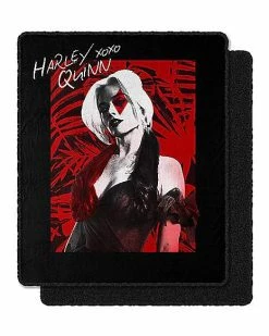 Deals ⭐ Harley Quinn Fleece Blanket - Suicide Squad 🎉