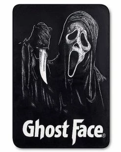 New 🤩 Knife Ghost Face Fleece Blanket ⌛