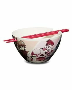 Hot Sale 🤩 Hunter x Hunter Bowl with Chopsticks - 20 oz. 👍