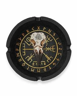Budget ❤️ Raven Skull Ashtray 🌟