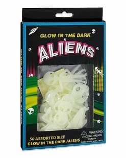 Best deal 👏 Glow in the Dark Aliens - 50 Pack 💯 8 Best deal 👏 Glow in the Dark Aliens - 50 Pack 💯 -Gonesh shop 03783651 d