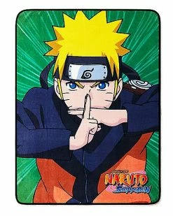 Wholesale 🔔 Fight Pose Naruto Fleece Blanket ⌛