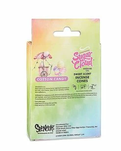Promo 🔔 Sugar Cloud Cotton 🍬 Candy Incense Cones - 50 Pack 🔥 -Gonesh shop 03793783 c
