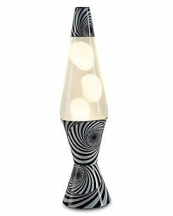 Cheapest 🌟 Black and White Swirl Lava Lamp - 17 Inch ✔️