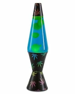 Deals ✔️ Weed Leaf Smoke Lava Lamp - 17 Inch 💯 -Gonesh shop 03798410 c