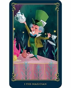 Brand new ⭐ Alice in Wonderland Tarot Cards and Guidebook - Disney 🔔 -Gonesh shop 03801354 c