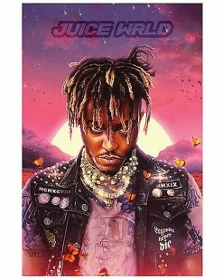 Hot Sale 🤩 Legends Never Die Poster - Juice WRLD 🔔