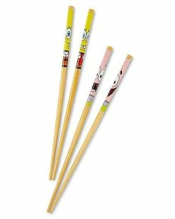 Budget ✨ Patrick Star and SpongeBob SquarePants Chopsticks 2 Pack 🔥