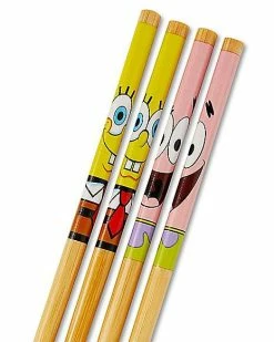 Budget ✨ Patrick Star and SpongeBob SquarePants Chopsticks 2 Pack 🔥 -Gonesh shop 03810736 d