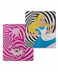 Top 10 🔔 Cheshire Cat Alice in Wonderland Reversible Fleece Blanket 🔥