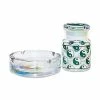 Hot Sale ✔️ Yin Yang Weed Leaf Stash Jar and Ashtray Set 🤩