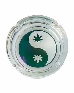Hot Sale ✔️ Yin Yang Weed Leaf Stash Jar and Ashtray Set 🤩 -Gonesh shop 03814944 e