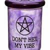 Coupon 🛒 Don't Hex My Vibe Stash Jar - 10 oz. 🤩