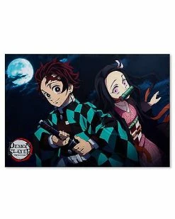 Cheap 🔔 Tanjiro and Nezuko Tapestry - Demon Slayer 😀