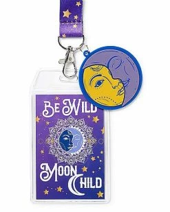 Best Pirce ✔️ Be Wild Moon Child Lanyard 🔔