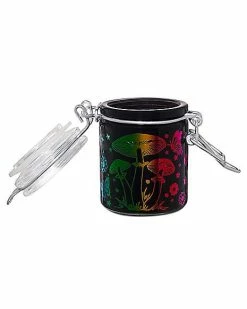 Promo 😍 Rainbow Mushrooms Stash Jar - 1.8 oz. 🤩 -Gonesh shop 03859329 c