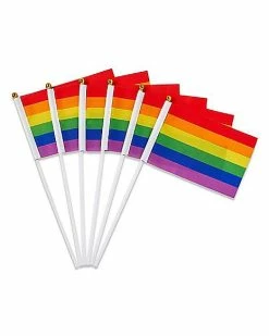 Top 10 😉 Pride Mini Flags - 6 Pack 🥰