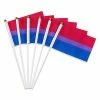 Cheap 🛒 Bisexual Mini Flags - 6 Pack 🔔