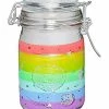Top 10 👍 Rainbow Frosted Stash Jar - 8 oz. 🔔