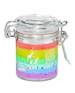 Best Sale 𧨠Frosted Rainbow Space Stash Jar - 1.5 oz. π―