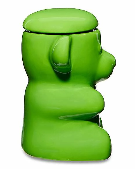 Wholesale β¨ Green Gummy Bear Stash Jar - 3 oz. π₯ 2 Wholesale β¨ Green Gummy Bear Stash Jar - 3 oz. π₯ - Image 2