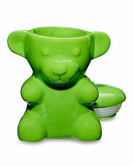 Wholesale β¨ Green Gummy Bear Stash Jar - 3 oz. π₯ 4 Wholesale β¨ Green Gummy Bear Stash Jar - 3 oz. π₯ - Image 4